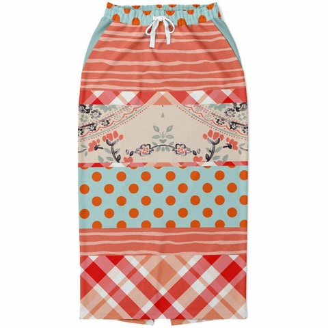 Mint Julep Pocket Maxi Skirt Long Pocket Skirt - Thathoodyshop