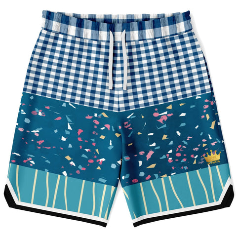 Blue Dream Unisex Basketball Shorts Basketball Short Rib - AOP - Thathoodyshop