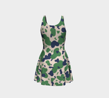Zebra Unity Dress Flare Dress - Thathoodyshop