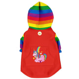 Be Unicorn Zip-Front Dog Jacket Zip-Front Dog Jacket - Thathoodyshop