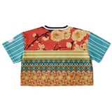 Sukiyaki Crop Jersey Cropped Football Jersey - AOP - Thathoodyshop