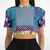 Purple Jetson Cropped Sweater Cropped Sweater - Thathoodyshop