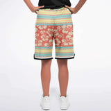 Summer Juxtapose Basketball Shorts Basketball Short Rib - AOP - Thathoodyshop