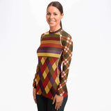 Purple Butterscotch Fashion Rashguard Top Rashguard - Thathoodyshop