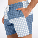 Blue Lagoon Dunkies Swim Trunks Men - AOP - Thathoodyshop