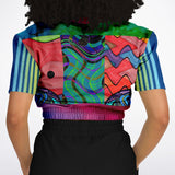 Me So Psychedelic Cropped Sweater Cropped Sweater - Thathoodyshop