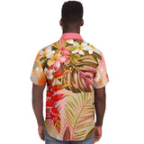 Brando Tahiti S/S Button Down Shirt Short Sleeve Button Down Shirt - AOP - Thathoodyshop