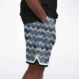 Liberty Pebble Basketball Shorts (Unisex) Basketball Short Rib - AOP - Thathoodyshop