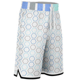 Blues Skies Ahead Basketball Shorts Basketball Short Rib - AOP - Thathoodyshop