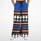Gold Line Blue Flare Leg Joggers Flare Joggers - Thathoodyshop