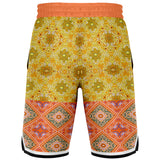 Taj Mahal Basketball Shorts Basketball Short Rib - AOP - Thathoodyshop