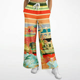 The Koi Dragon Flare Leg Joggers Bellbottoms - Thathoodyshop