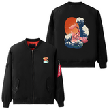 Carpe Diem Asian Art Bomber Jacket Jacket - Thathoodyshop