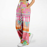 Pink Calypso Flare Leg Joggers Flare Joggers - Thathoodyshop