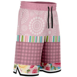 Give Me Some Sugar Basketball Shorts Basketball Short Rib - AOP - Thathoodyshop