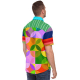 Rainbow-Tastic S/S Button Down Shirt Short Sleeve Button Down Shirt - AOP - Thathoodyshop