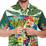 Tropical Reflection S/S Button Down Shirt Short Sleeve Button Down Shirt - AOP - Thathoodyshop