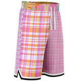 Pink Passion Basketball Shorts Basketball Short Rib - AOP - Thathoodyshop