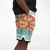 Infinity Squared Basketball Shorts Basketball Short Rib - AOP - Thathoodyshop