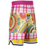 Ashbury Heights Paisley Basketball Shorts Basketball Shorts - Thathoodyshop