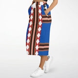 Gold Line Blue Pocket Maxi Skirt Maxi Skirt - Thathoodyshop