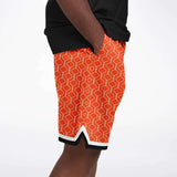 Me So Leopard Basketball Shorts Basketball Short Rib - AOP - Thathoodyshop