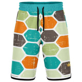 My Geo Life Basketball Shorts Basketball Short Rib - AOP - Thathoodyshop