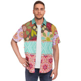 Summer of Love S/S Button Down Shirt Short Sleeve Button Down Shirt - AOP - Thathoodyshop