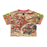 Buddha's Temple Crop Tee Crop Top - Thathoodyshop