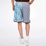 Sugar & Spice Basketball Shorts Basketball Short Rib - AOP - Thathoodyshop