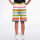 Hawaiian Tropic Basketball Shorts Basketball Short Rib - AOP - Thathoodyshop