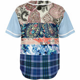 Dolores Park Paisley Button Front Jersey Baseball Jersey - Thathoodyshop