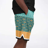 Daybreak Basketball Shorts Basketball Short Rib - AOP - Thathoodyshop