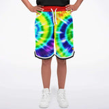 Rainbow Pride Basketball Shorts Basketball Short Rib - AOP - Thathoodyshop