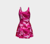 Leopard Flash Dress Flare Dress - Thathoodyshop