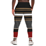 THS Snake Bite Black Trio Fleece Joggers Joggers - Thathoodyshop