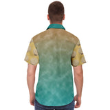 Atlantis S/S Button Down Shirt Short Sleeve Button Down Shirt - AOP - Thathoodyshop