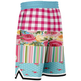 Parade of Roses Basketball Shorts Basketball Short Rib - AOP - Thathoodyshop