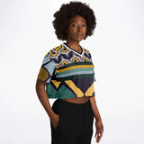 Terra Linda Crop Jersey Cropped Football Jersey - AOP - Thathoodyshop