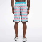 South Beach Basketball Shorts Basketball Short Rib - AOP - Thathoodyshop