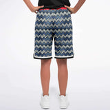 Liberty Pebble Basketball Shorts (Unisex) Basketball Short Rib - AOP - Thathoodyshop