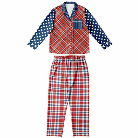 Serendipity Pajama Set  - Ladies Women's Satin Pajamas - Thathoodyshop