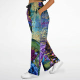 Purple Fusion Flare Leg Joggers Flare Joggers - Thathoodyshop