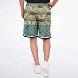 Bon Voyage Basketball Shorts Basketball Short Rib - AOP - Thathoodyshop
