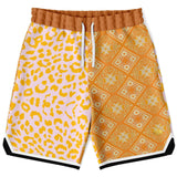 Coral Gables Basketball Shorts Basketball Short Rib - AOP - Thathoodyshop