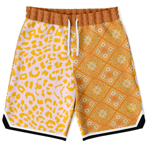 Coral Gables Basketball Shorts Basketball Short Rib - AOP - Thathoodyshop