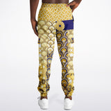Forever Royale Scalloped Patchwork Unisex Cargo Joggers Cargo Pants - Thathoodyshop
