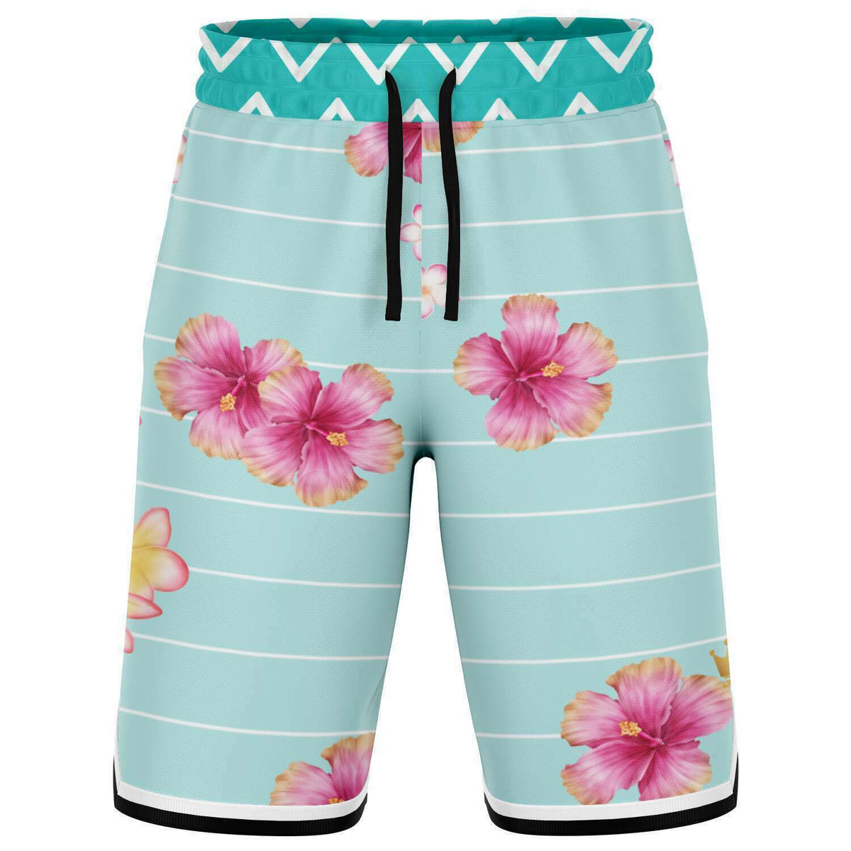 Hibiscus basketball shorts hotsell