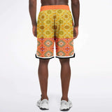 Taj Mahal Basketball Shorts Basketball Short Rib - AOP - Thathoodyshop