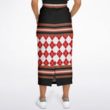 Gold Line Trio Pocket Maxi Skirt Maxi Skirt - Thathoodyshop